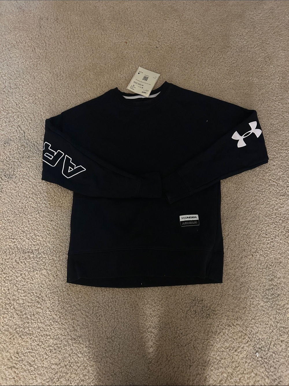 Under Armour Black Crewneck Sweatshirt